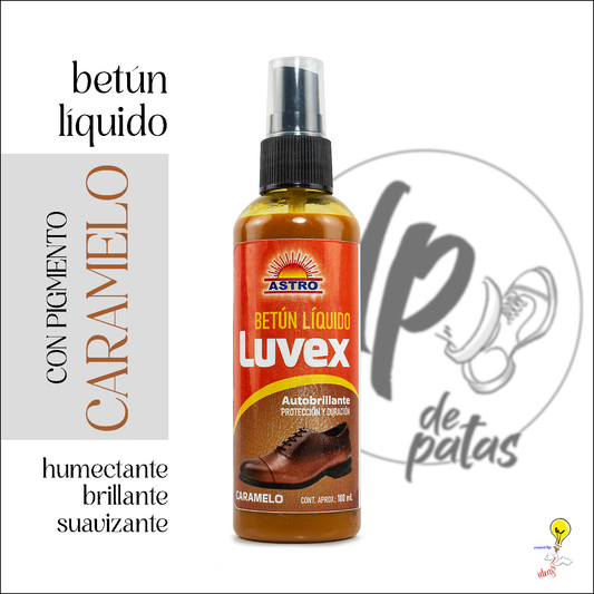 Betún líquido autobrillante (LUVEX-CARAMELO)