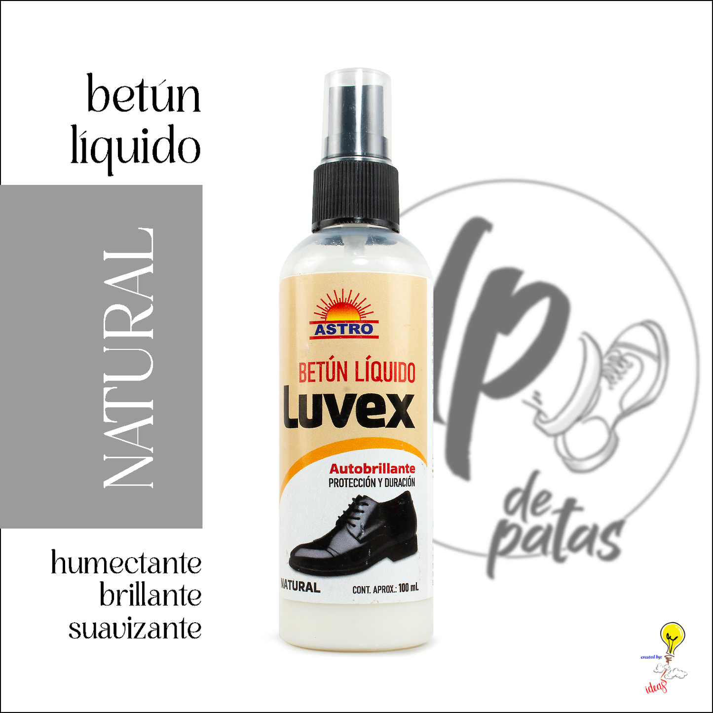 Betún líquido autobrillante (LUVEX-NATURAL)