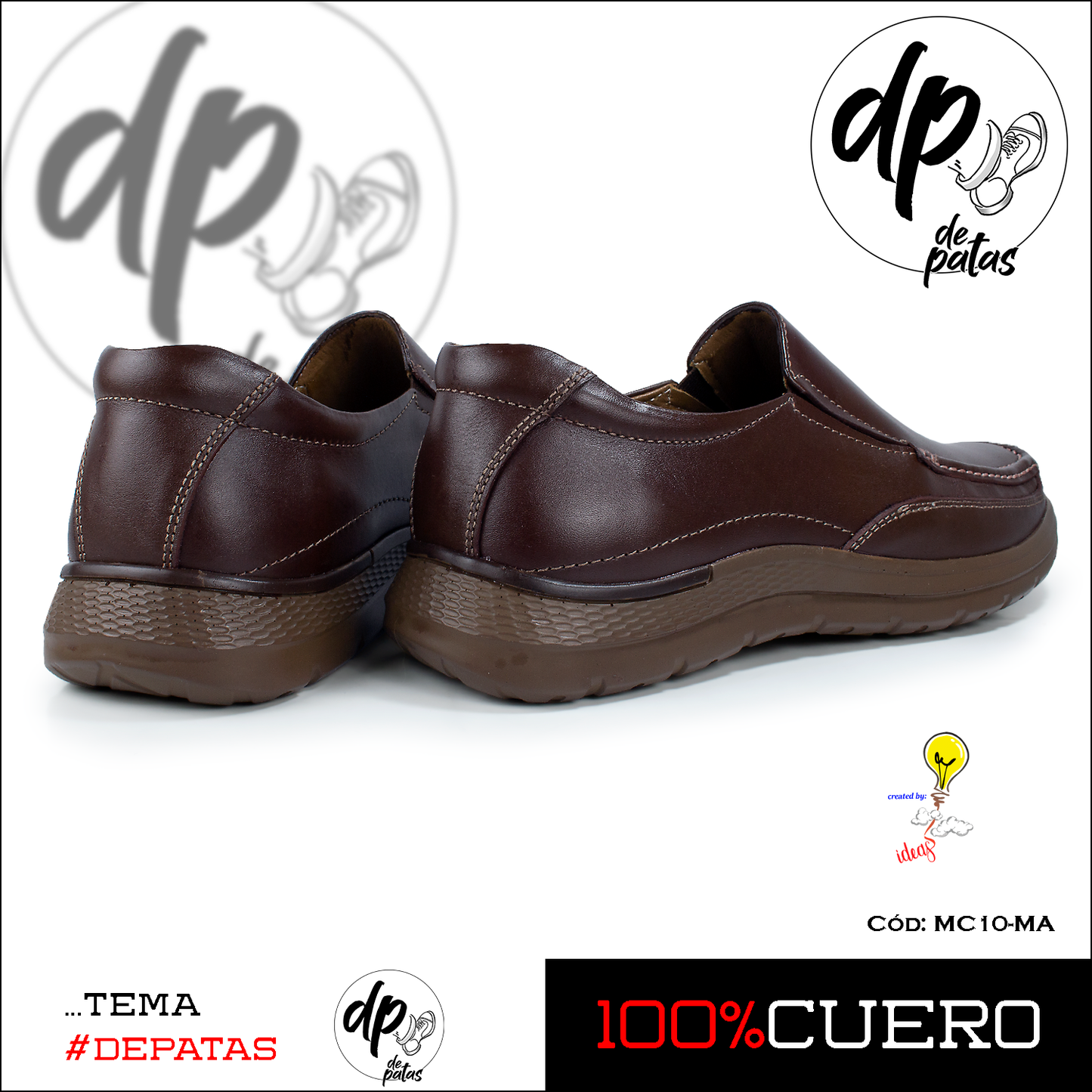 Mocasín casual (MC10-MA) horma exacta