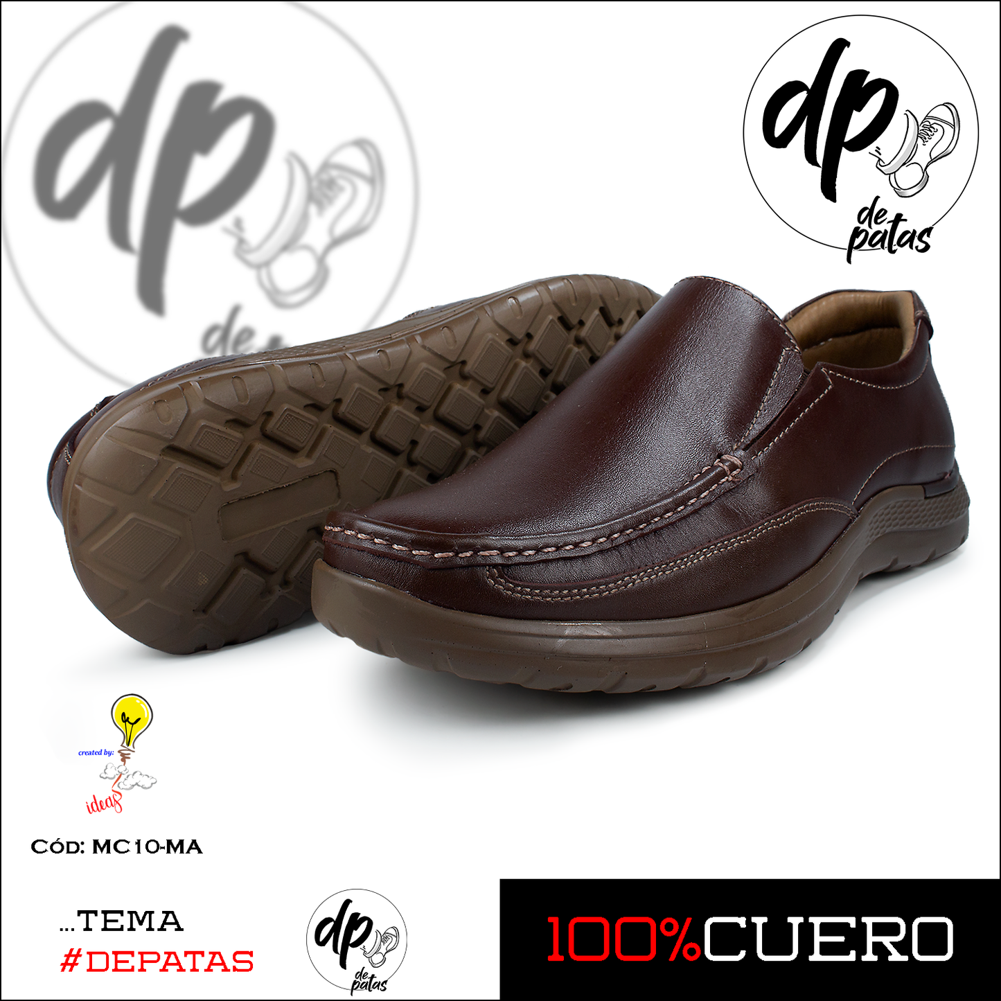 Mocasín casual (MC10-MA) horma exacta